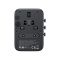 Joyroom 17W 4-Port Universal Travel Adapter/Charger, Black, JR-TCW01