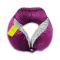 Relaxsit Velveto Neck Pillow, For Travel, Home & Office, Purple, 10.63" x 10.63"