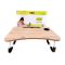 Relaxsit Bed Pro Folding Laptop Table, Portable Desk For Study, Beige, 15.75" x 23.62"