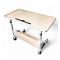 Relaxsit Flexi-Big C-Table/Adjustable Laptop Trolley with Book Rack, Gray, 25-34” H x 15.75” W x 23.75” L