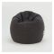 Relaxsit Puffy Leather Bean Bag, Brown, 43.31" x 31.5"