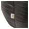 Relaxsit Smiley Fabric Bean Bag, Black, 22.83" x 29.53"