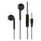 Yolo Aux Wired Earphone, Handsfree, Black, Y-11