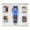 Kemei Rechargeable Hair Clipper/Trimmer, 4 Combs, KM-709A