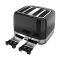 Anex Deluxe 4 Slice Toaster, 1900-2300W, Black, AG-3009