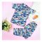 Basix Boys Football Night Suit, White & Blue, BYS-255