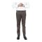 Basix Regular Fit Cotton Formal Dress Pant, Brown