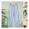 Basix Men's Cotton Striped Trouser, Light Blue & White, MT-921