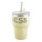 Stainless Steel Insulated Mini Travel Coffee Tumbler with Straw, 600ml, White, (80073/CY-0702) 0001250