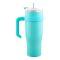 Stainless Steel Insulated Travel Coffee Tumbler with Handle & Straw Lid, Green, (9209) 0001184