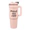 Mood The Cup Ice Bomber Thermos Travel Mug, Cold Coffee Tumbler, 1200ml, Pink, 102344