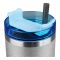 Diamond Paint Stainless Steel Vacuum Insulated Travel Mug with Lid & Straw, Coffee Tumbler, 900ml, Blue, 102229