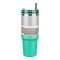 Diamond Paint Stainless Steel Vacuum Insulated Travel Mug with Lid & Straw, Coffee Tumbler, 900ml, Green, 102229