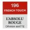 Lancome L'Absolu Rouge Drama Matte Lipstick, 3.4g, 196 French Touch