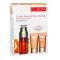 Clarins Paris Age-Defying Set: Face Double Serum 50ml+Extra Firming Day& Night Cream 15ml Each+Eye Serum 0.9ml, 4-Pack