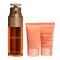 Clarins Paris Age-Defying Set: Face Double Serum 50ml+Extra Firming Day& Night Cream 15ml Each+Eye Serum 0.9ml, 4-Pack