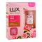 Lux Soft Rose Body Wash with French Rose & Almond Oil, Paraben Free, Free Loofah, 250ml