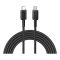 Anker USB-C To USB-C Braided Cable(3ft, 240W), Black, A81D5H11