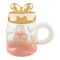 Bow Tie Ceramic Coffee & Tea Mug with Lid, Pink, MG -1