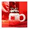 Bow Tie Ceramic Coffee & Tea Mug with Lid, Red, MG -1