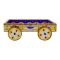 Star Shine Truck Art Decorative Wheel Serving Tray Small, Yellow