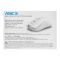 Alcatroz Asic 3 High-Resolution 1600 CPI USB Optical Wired Mouse, White