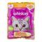 Whiskas Chicken & Salmon Flavour Wet Food For Adult Cats (For 1+ Years), 80g Sachet