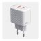 West Point 2.4A Wall Charger, White, WP-12