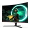 AOC 32" 3-Sided Frameless Design Curved QHD LED Gaming Monitor, Freesync Premium, 165Hz, CQ32G3SE