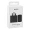 Samsung 25W Power Adapter (USB-C, 3-Pin), Fast Charging Wall Charger, Black