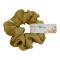 Sandeela Silk/Chiffon Classic Scrunchie, Hair Tie & Ponytail Holder, Mustard, M03-02-1004