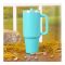 Stainless Steel Insulated Plain Tumbler, Bright Aqua, 900ml