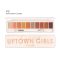 Focallure Uptown Girls 10 Color Eyeshadow Palette, FA158 - 03 Sunflower at Sunset