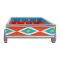 Star Shine Truck Art Wheel Tray Red, Large