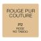 Yves Saint Laurent Rouge Pur Couture Satin Color Lipstick, P2 Rose No Taboo, 3.8g