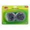 Max Scrub Stainless Steel Spiral, Rust Proof, 2-In-1 Regular, 2-Pack