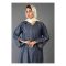 Affinity Denim Elegance Abaya + Hijab Set