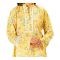 Basix Digital Printed Fancy Lawn Yellow Shirt With Lace, LS-507