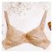 BeBelle Tulips Embroidered Cotton Bra, Beyond Basics, Skin, 1344