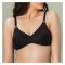 BeBelle Klassilk Dual Layer Fabric Bra, Beyond Basics, Black