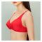 BeBelle Jullia Juvena So-Soft Micro Stripe Bra, Fashion Forever, Red, 1243