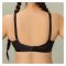 BeBelle Xclence Embroidered Cotton Bra, Comfort & Control, Black, 1134