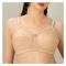 BeBelle Doria Cotton Embroidered Control Bra, Comfort & Control, Skin