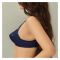 BeBelle TLP-Hearts Cotton Bra, Beyond Basics, Navy Blue, 1482