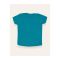 IXAMPLE Boys Turquoise Cool Mom Printed Tee