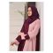 Affinity Purple Majesty and Pale Pink Abaya