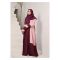 Affinity Purple Majesty and Pale Pink Abaya