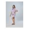 Basix Women's 2-Piece Shorts Pajama Set Night Suit, Silk Shirt and Shorts, Lavender, SW-103