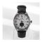 Timex Men's Chrome Round Dial With Plain Black Strap Analog Watch, TW2R88900