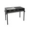 AJF Portable Japanese Barbecue/BBQ Table Grill, BBQ Area 24.41 X 10.24 & Installation Size 27.56 X 12.2 X 25.59 Inches, Adjustable Height, TL-670